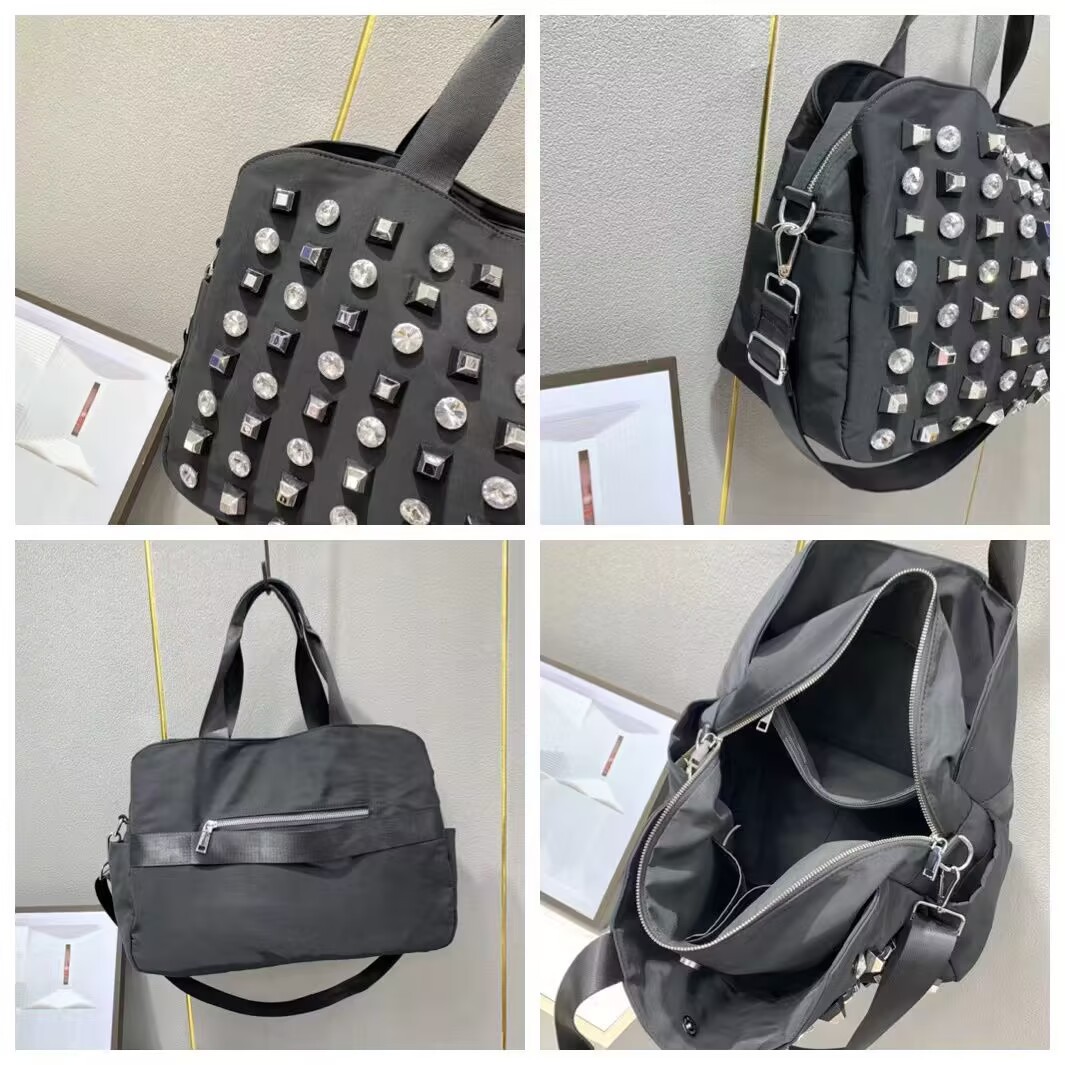 Damen Handtasche Mit Pentagramm Und Strass In Groß_voghion.com