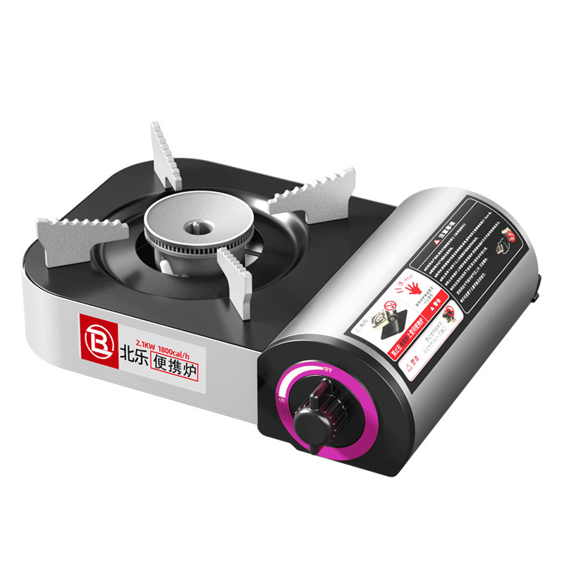 迷你小卡式炉车载瓦斯燃气卡磁卡斯炉户外炉具便携式煤燃气灶小型