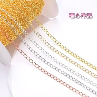 14K��ɫ��ɫ�~���� β����L� diy����朵����L��{��朲���