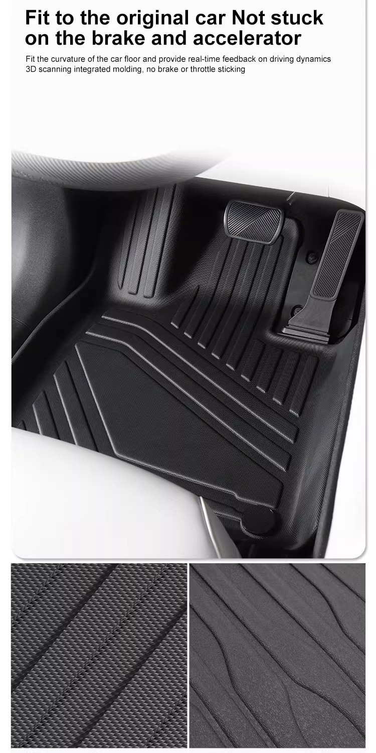 Suitable for 16-24 Honda Freed Right-Hand Drive Cars, Waterproof and Environmentally Friendly Floor Mats, Full Tpe Custom Car-Specific Floor Mats