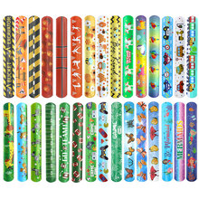 亚马逊跨境专供各类PVC啪啪圈手环主题派对拍拍手腕带现货小礼品