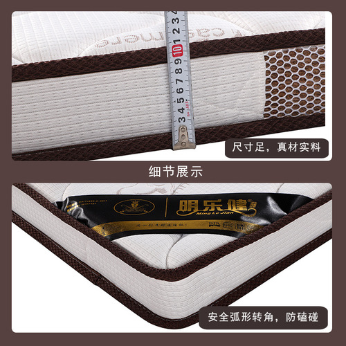 Bed Mattress Hard Pad 1.8m 1.5m Coconut Palm Economic Adult Children Folding Dormitory Home Use Palm Pad Thin Wholesale