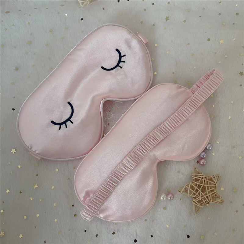 Parche de ojo único pestañas