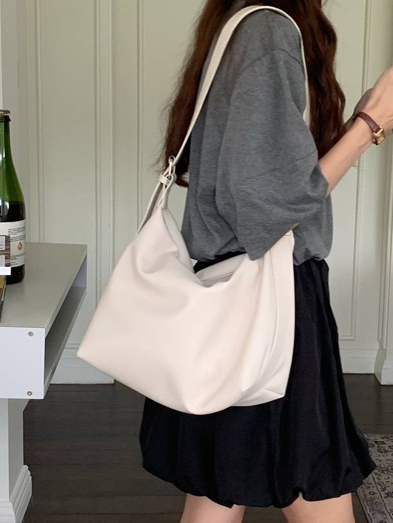 Ny uformell mote enkel sommer for kvinner, stor kapasitet crossbody-veske, kontorpendlerveske_voghion.com