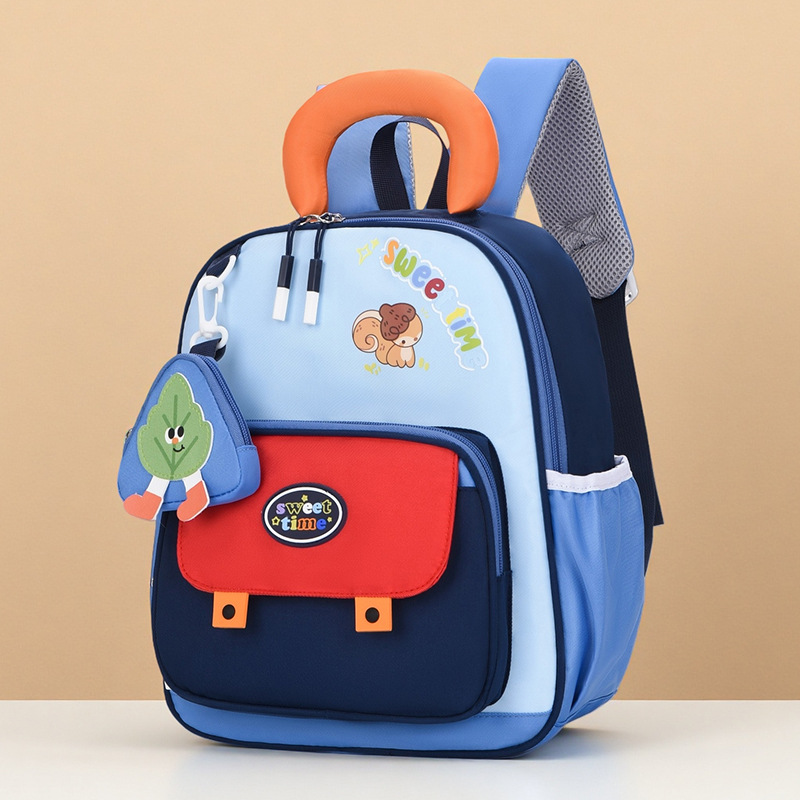 Jardín de infantes mochila para niños nueva mochila de dibujos animados transpirables para niños de 3 años y 5 años de edad, niñas mochila ligera