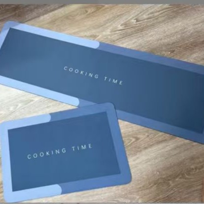 Alfombrilla suave de tierra de diatomeas: alfombrilla absorbente para suelo de cocina, felpudo moderno y minimalista para baño con secado rápido y antideslizante