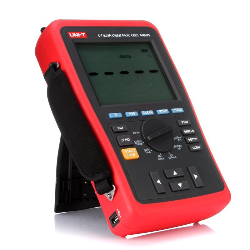 UNI-T优利德直流低电阻测试仪四线测量毫欧表微欧表UT620A/620B/C