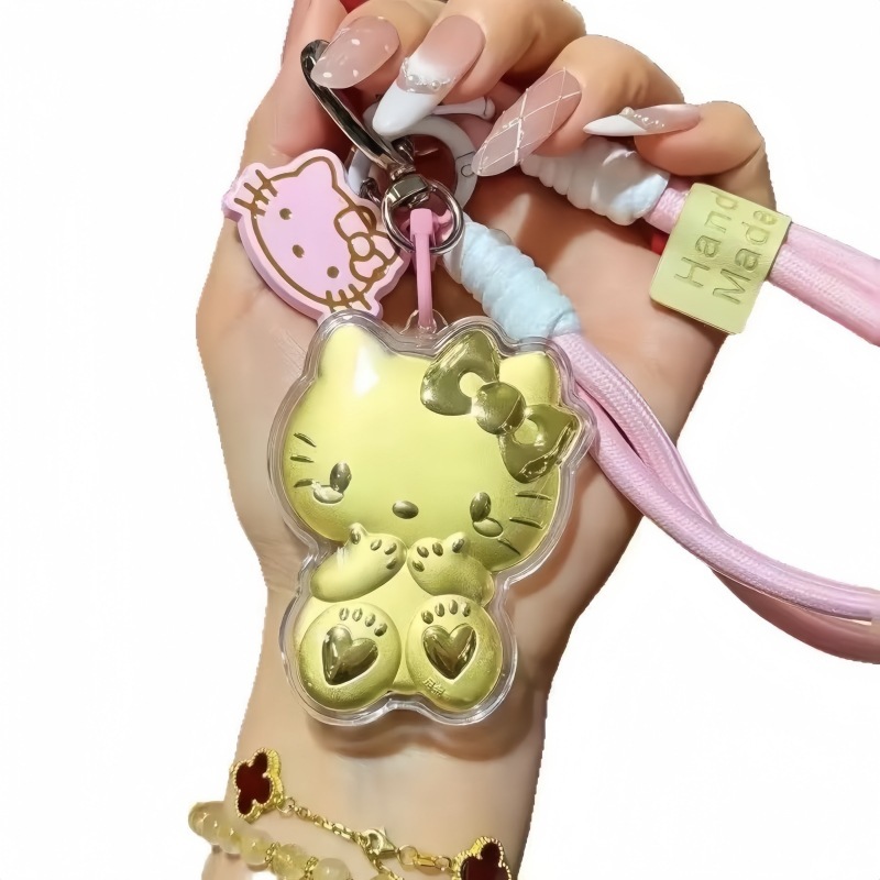ハローキティ猫キーホルダーブレスレット KT 猫バッグペンダントジュエリー携帯電話チェーン屋台小物お土産|undefined