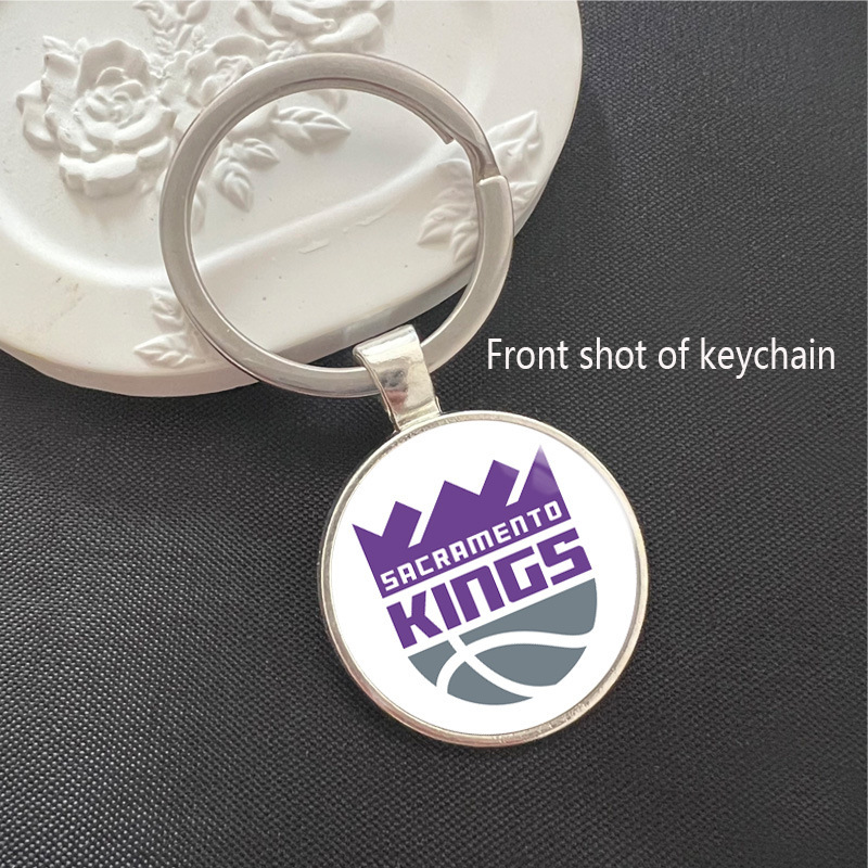 NBAチームのエンブレムのキーホルダーの時間宝石合金のペンダントのカバンの自動車の鍵のペンダントのバスケットボールのファンのプレゼント|undefined