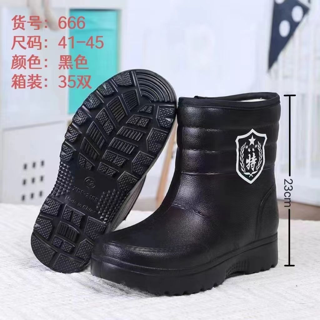 新款雪地靴男女款冬季加绒保暖户外高帮棉鞋防滑耐磨加厚长筒棉靴