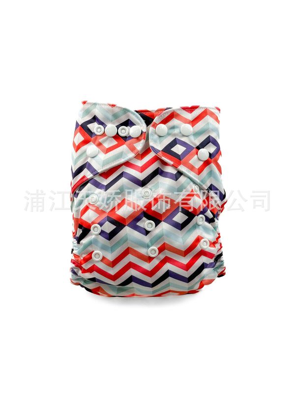 メーカークロスボーダー赤ちゃんおむつ洗える尿不湿通気性プリントトレーニングパンツcloth diaper|undefined