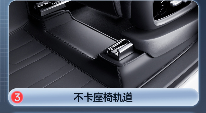 Suitable for 2025 Wei Brand Alpine 7 Foot Pads, Fully Surrounded Car Floor Mats, Interior Supplies, Upper Carpet Car Mats