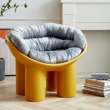椅子大象腿北欧风轻奢懒人椅ins创意沙发凳子休闲椅入门换鞋凳子.