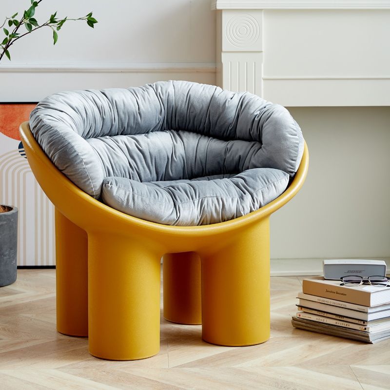 椅子大象腿北欧风轻奢懒人椅ins创意沙发凳子休闲椅入门换鞋凳子.