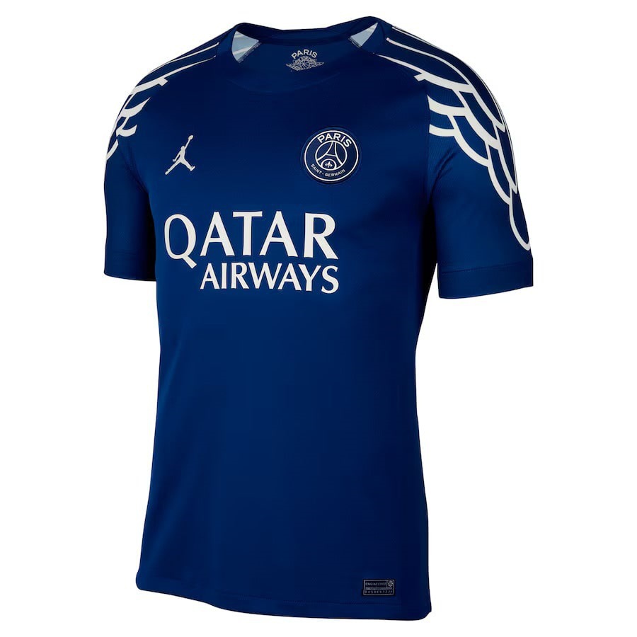 Jordan x Paris Saint-Germain 2022/23 Home Wings Jersey Navy Blue