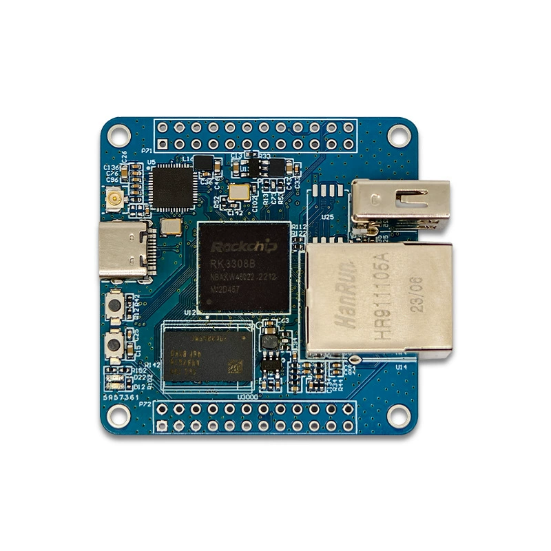 Плата разработки LCPI RK3308B с четырехъядерным CPU, DDR3 2Gbit, плата для IoT