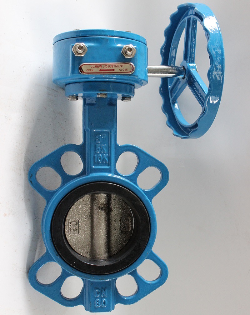 涡轮蝶阀 涡轮对夹蝶阀 涡轮对夹中线蝶阀 304阀板 规格D371X-16Q