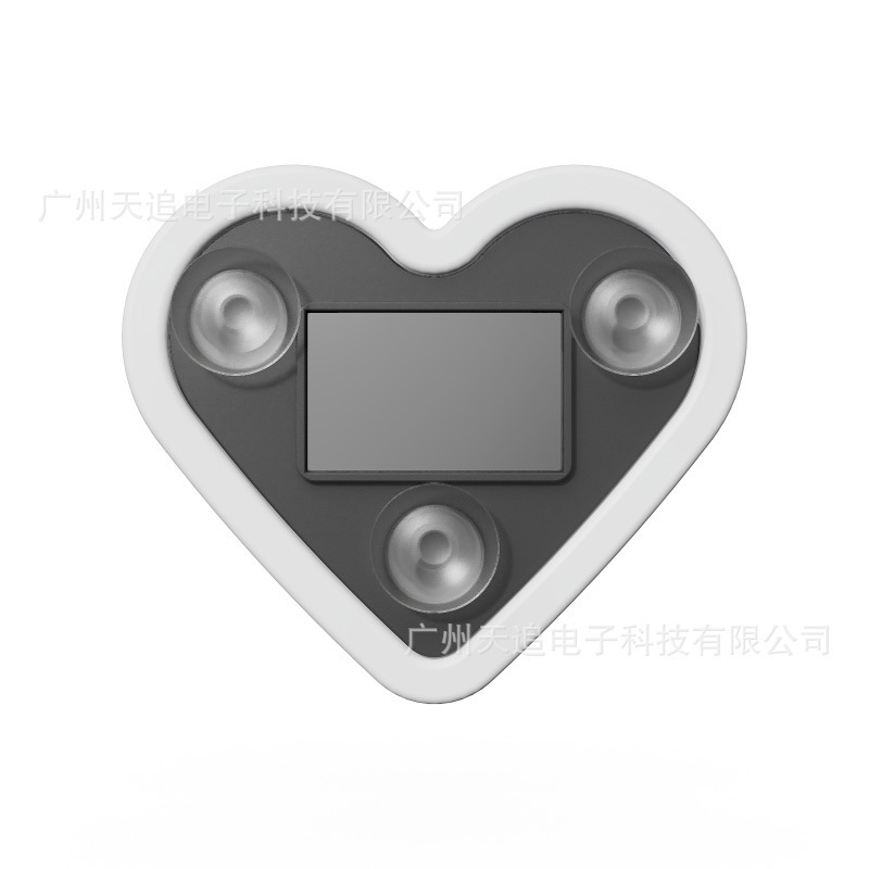 天追汽车太阳能三角车窗桃心氛围灯车内装饰爱心气氛灯心形霓虹灯|undefined