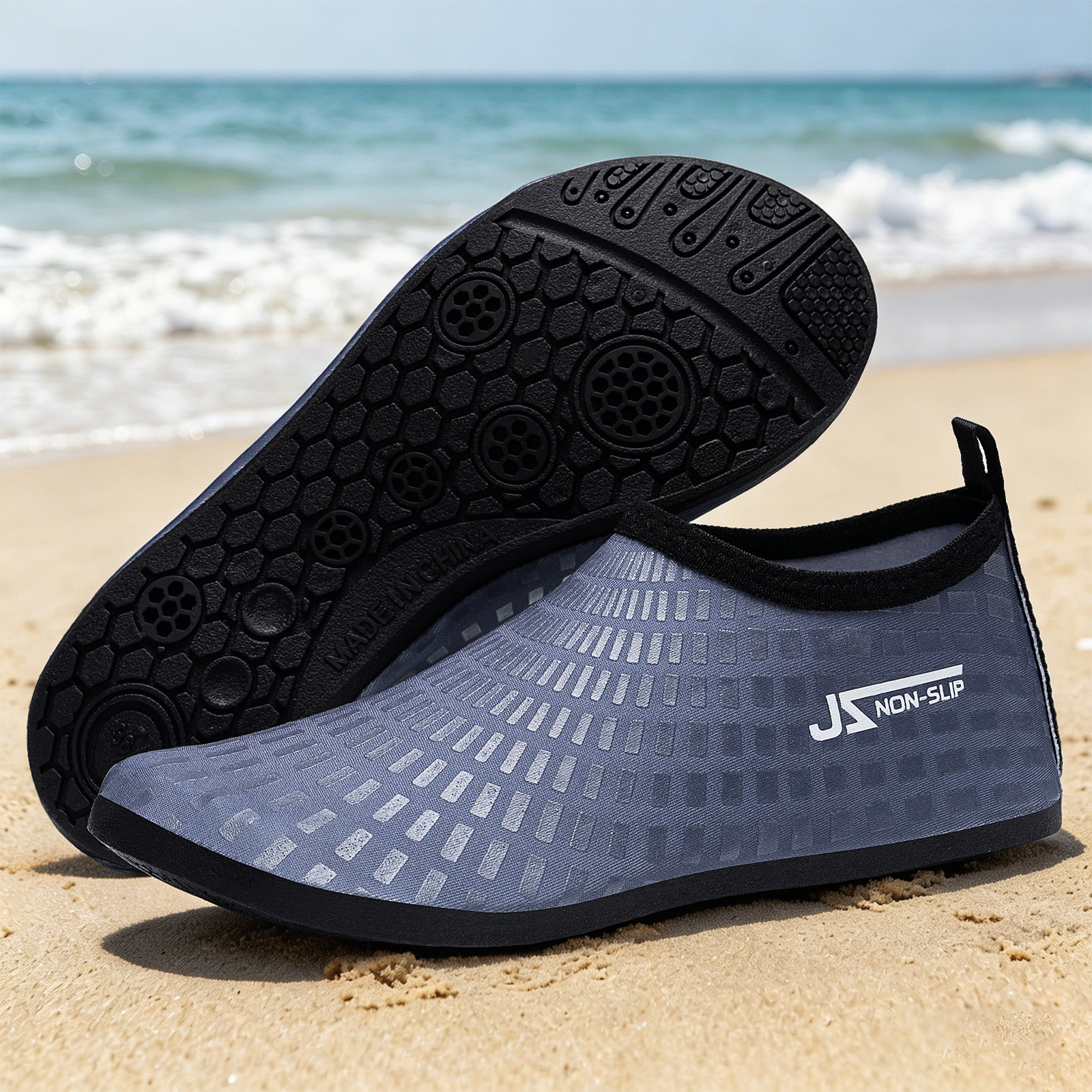 Zapatos de baño transfronterizos zapatos de buceo zapatos de playa al aire libre pareja zapatos de trekking de altura ancha