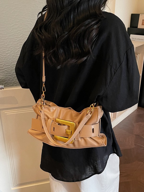 Bolso de tendencia transfronteriza de comercio exterior para mujeres 2026 nuevo bolso de textura de pulpa, bolso de lujo ligero, bolso de hombro dulce de una sola mujer
