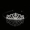 Metal headband for princess, children's accessory with bow, South Korea, Birthday gift, wholesale