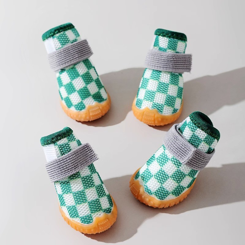 체크무늬 녹색
