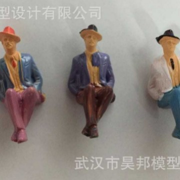 沙盘模型材料小人 模型  迷你彩色小人厂家批发