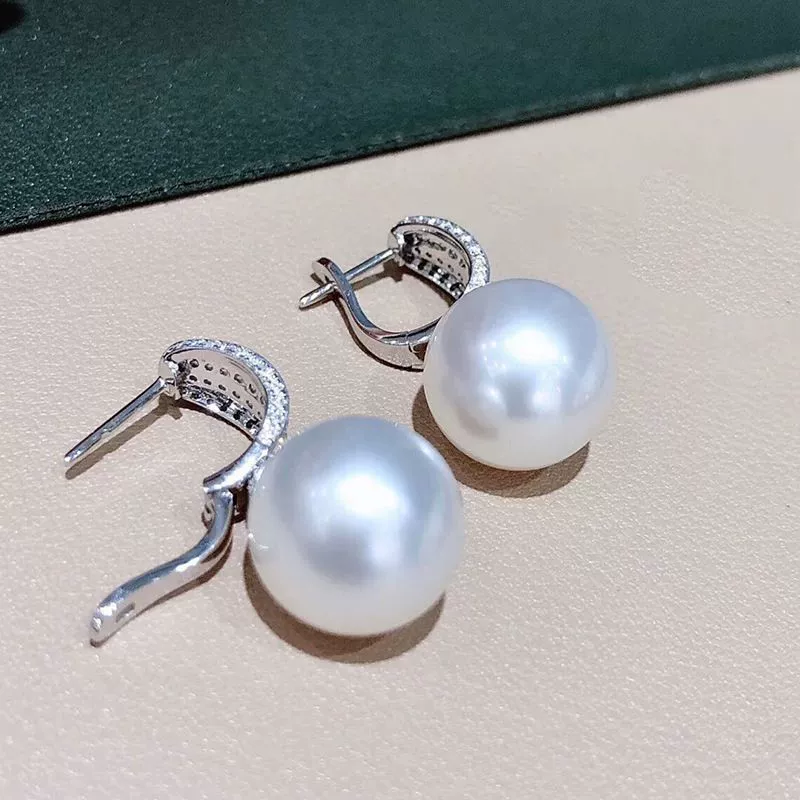 Бренд серьги из жемчуга, ловкий ретро журнал, аксессуар, стиль Chanel