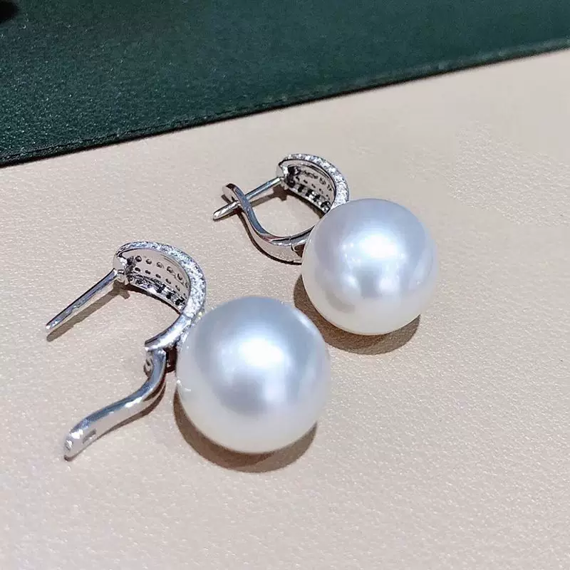 Бренд серьги из жемчуга, ловкий ретро журнал, аксессуар, стиль Chanel