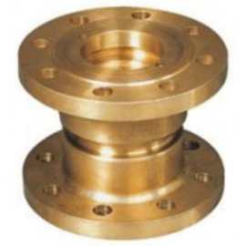 Aerter铜压铸件cnc机加工法兰阀门铜零件铜套铜接头cnc非标定制