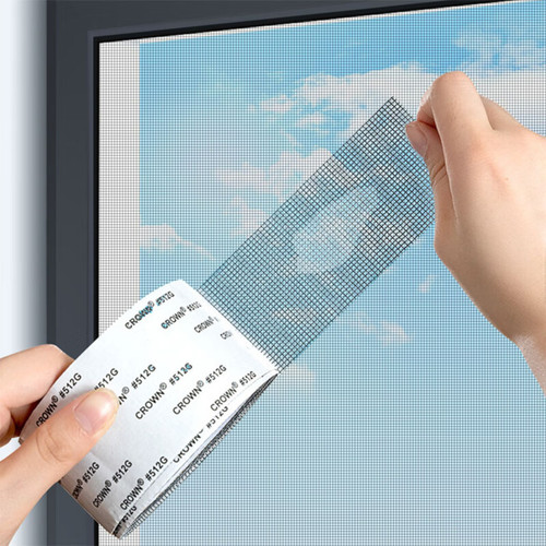 Window screen repair self-adhesive mosquito net patch, self-adhesive window screen repair magic strap hole patch, wholesale window screen tape