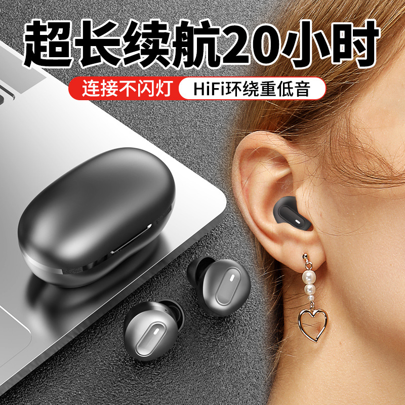 Popular cross-border new e-commerce mini P90 earbuds Real Wireless Bluetooth headset noise reduction headset factory wholesale