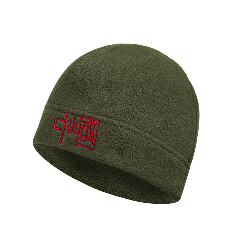 Otoño y invierno sombrero unisex grueso montañismo al aire libre a prueba de viento calentamiento gorra de terciopelo máscara de terciopelo antifrío