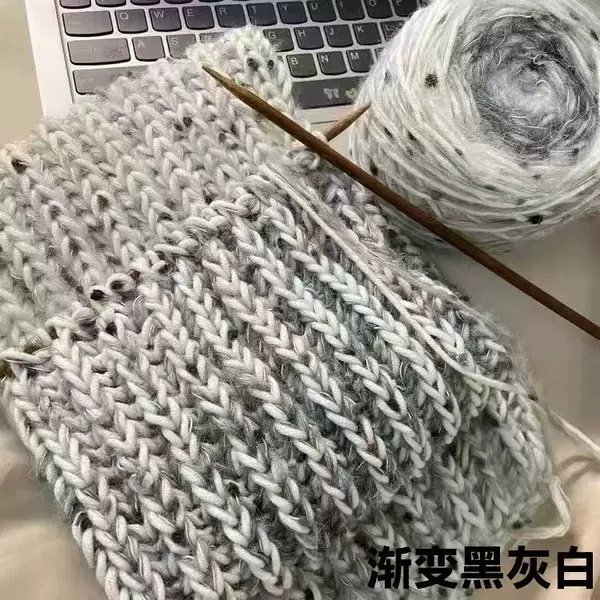 Gradient black gray white