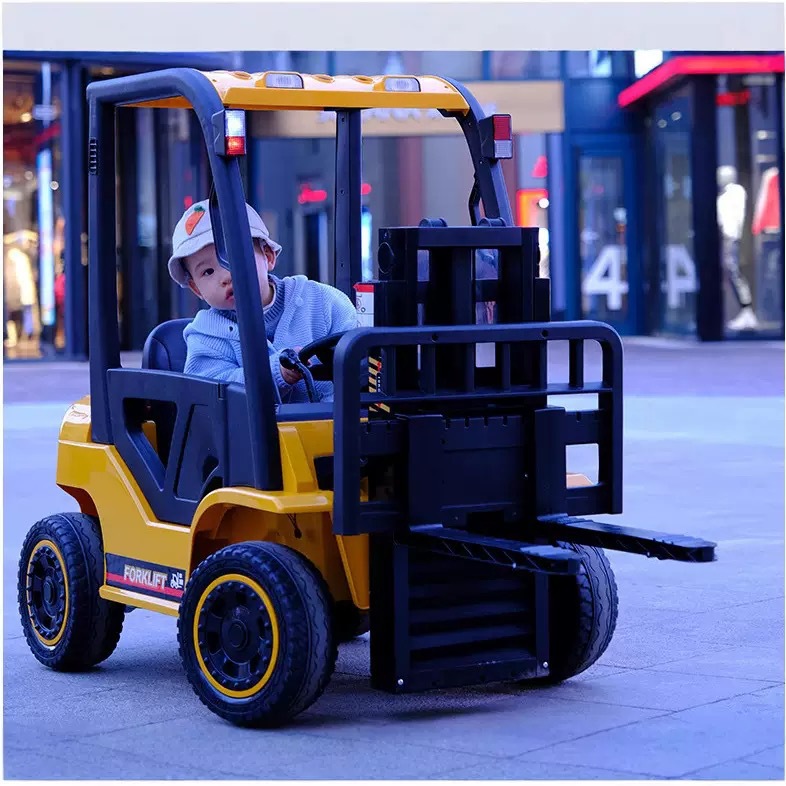 Carrileta eléctrica para niños elevable, carro de control remoto de carga de cuatro ruedas grande, carro de juguete para niños para niños y niñas image 3