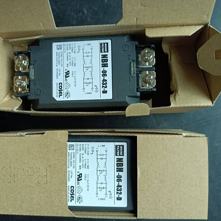 NBH-16系列COSEL单相250 VAC 16 A 滤波器NBH-16-102 NBH-16-432