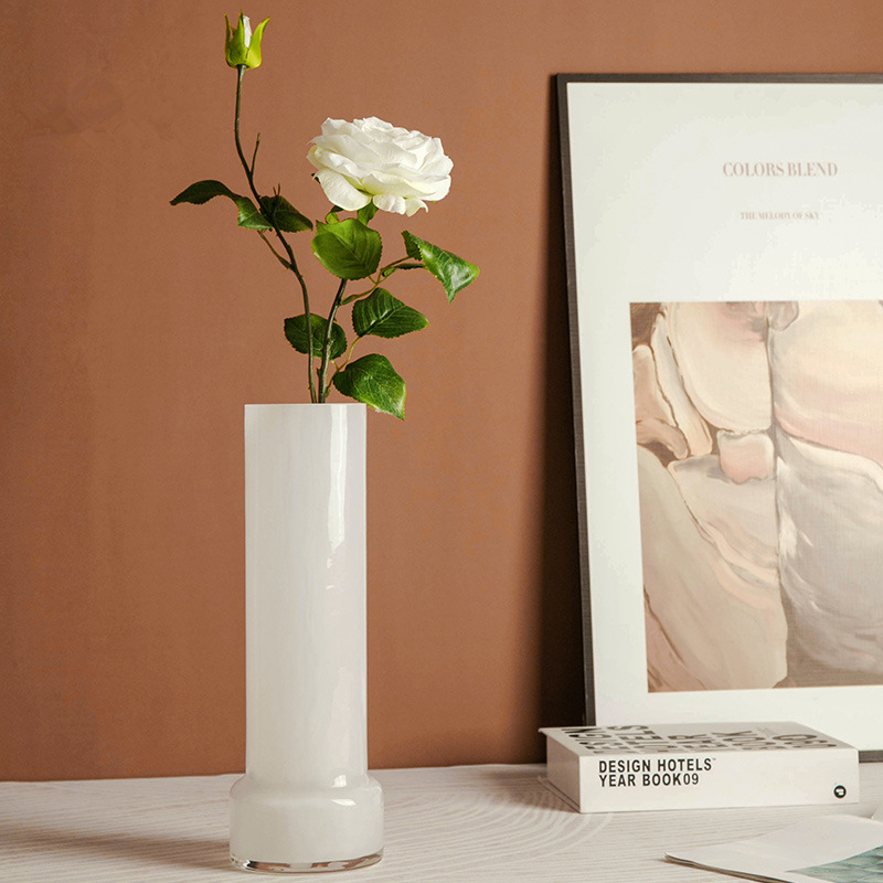 Nuevo jarrón de vidrio chino para el hogar decoración suave sala de estar gabinete de televisión mesas de té agua creativa arreglos florales hidroponía