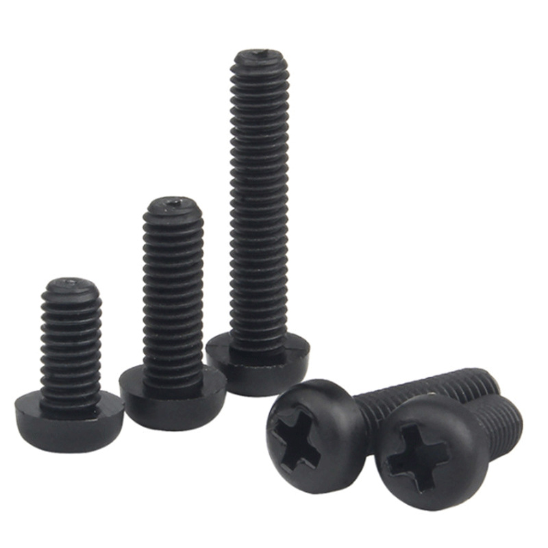 Crosshead round head nylon screw M2 plastic insulated bolt M3 cross slot countersunk plastic screw