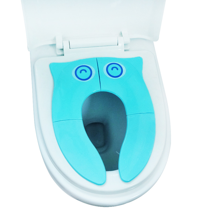 Children's toilet seat cross-border new product Owl style travel foldable portable children's toilet seat