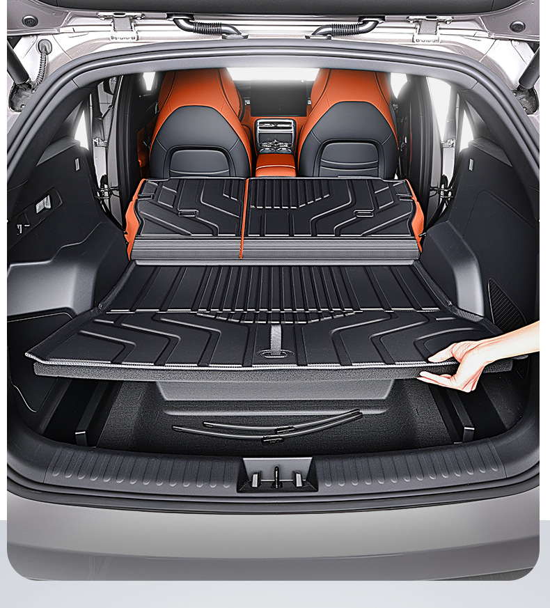 Suitable for Geely Galaxy M7 trunk mat, 26 models, TPE integrated trunk mat, car modification accessories, floor mat supplies