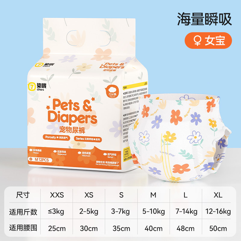 狗狗尿不湿公狗专用尿片生理裤姨妈卫生巾月经安全裤礼貌带纸尿裤|undefined