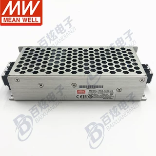 台湾明纬RSD-100C-24 100W28.8-67.2V变24V4.2ADC-DC铁路电源新品