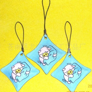 Factory supply mobile phone wipe mobile phone screen wipe mobile phone clean wipe holiday pendant