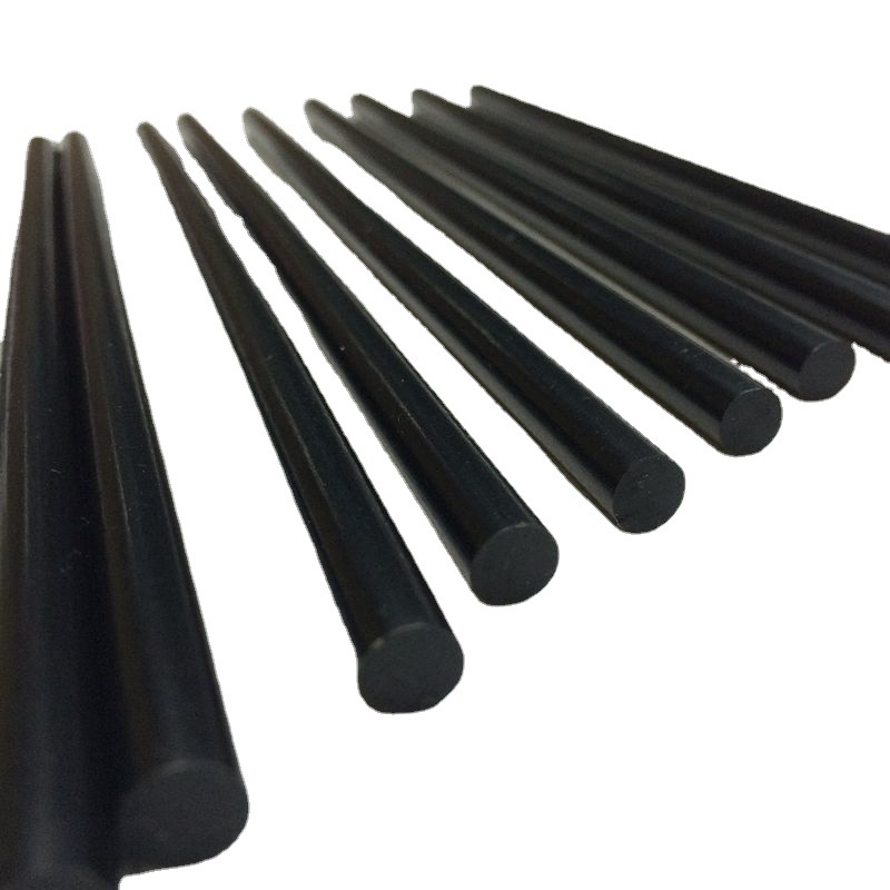 热熔胶棒黑色胶棒热熔胶条7mm11mm胶枪速熔厂家直销