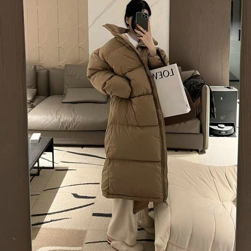 Clearance Sale: Women's Mid-Length down Jacket, Winter Coat, High-Quality Pinghu Duck Down, Korean Style