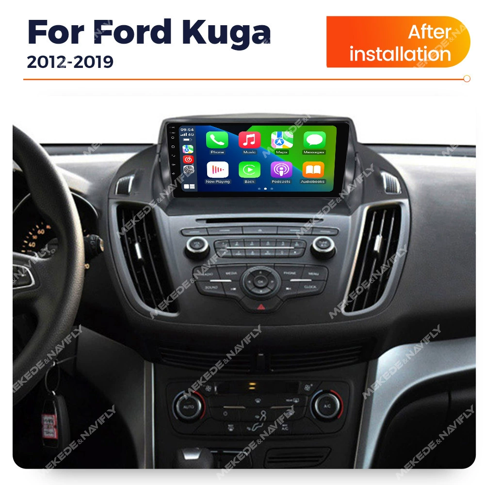 Подходит для Ford Kuga 2012-2019 Android большой экран центрального управления Bluetooth CARPLAY