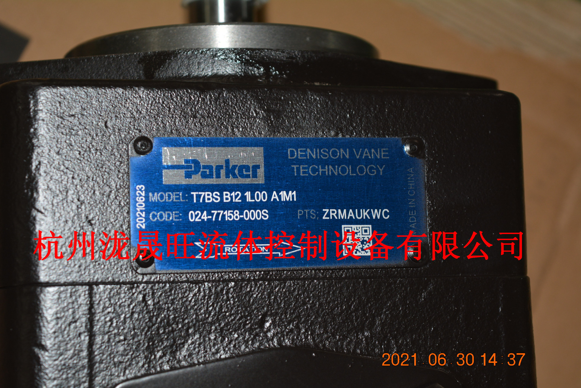 特价供应Parker(派克)高压叶片泵T7BS-B12-1L00-A1M1