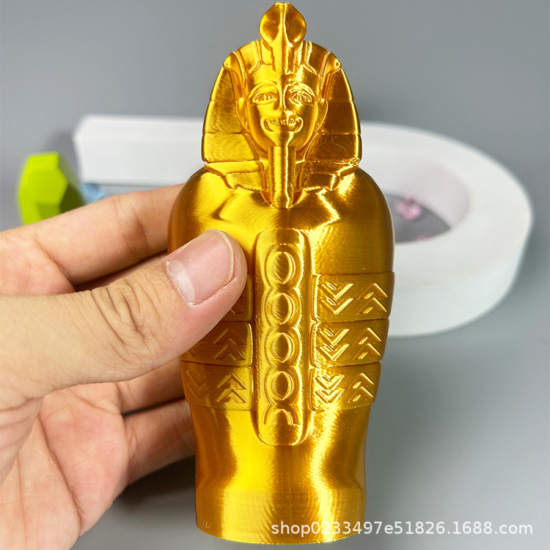 3d打印埃及法老可动逼真装饰摆件木乃伊金字塔狮身人面像装饰礼物|undefined