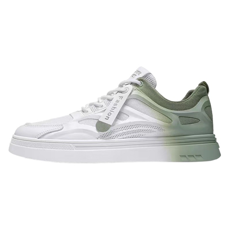 Zapatos nuevos para hombre 2022, zapatillas blancas informales de malla fina transpirable para verano, zapatos deportivos versátiles y modernos
