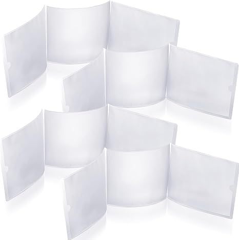 Mahjong Card Sleeve PVC Mahjong Card Album, household registration card album, frosted version, transparent version